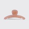 RECYCLED PLASTIC LARGE ARCHED CLIP - SOFT PINK