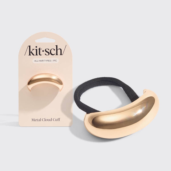 GOLD METAL CLOUD CUFF - MEDIUM