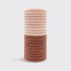 ECO-FRIENDLY NYLON ELASTICS 20PC SET - BLUSH