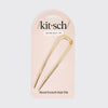 METAL FRENCH HAIR PIN - GOLD