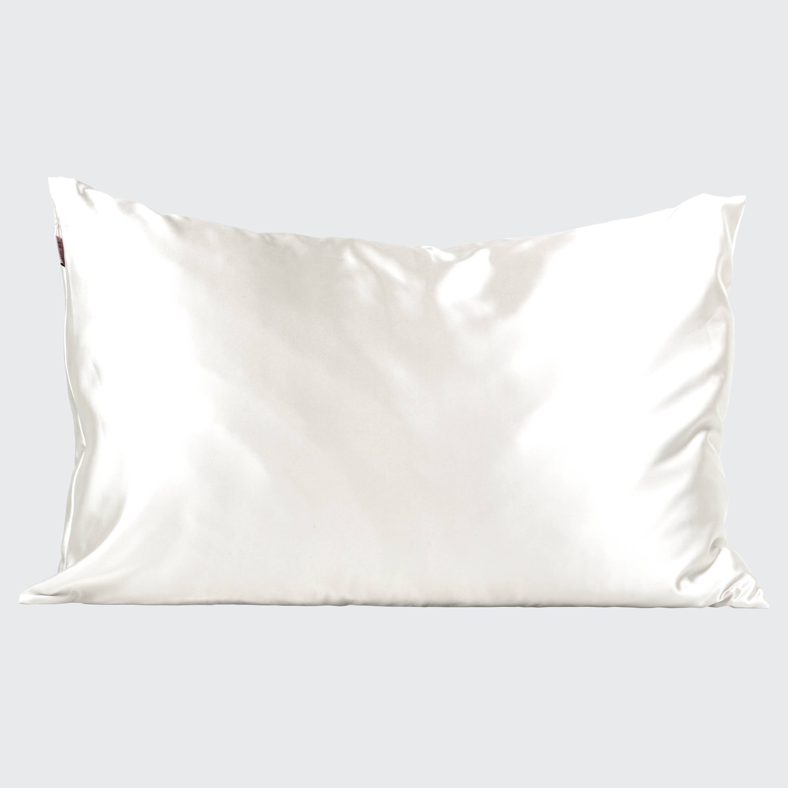 SATIN PILLOWCASE STANDARD - IVORY