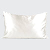 SATIN PILLOWCASE STANDARD - IVORY