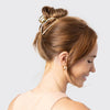 OPEN SHAPE CLAW CLIP - GOLD