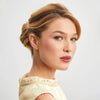 OPEN SHAPE CLAW CLIP - GOLD