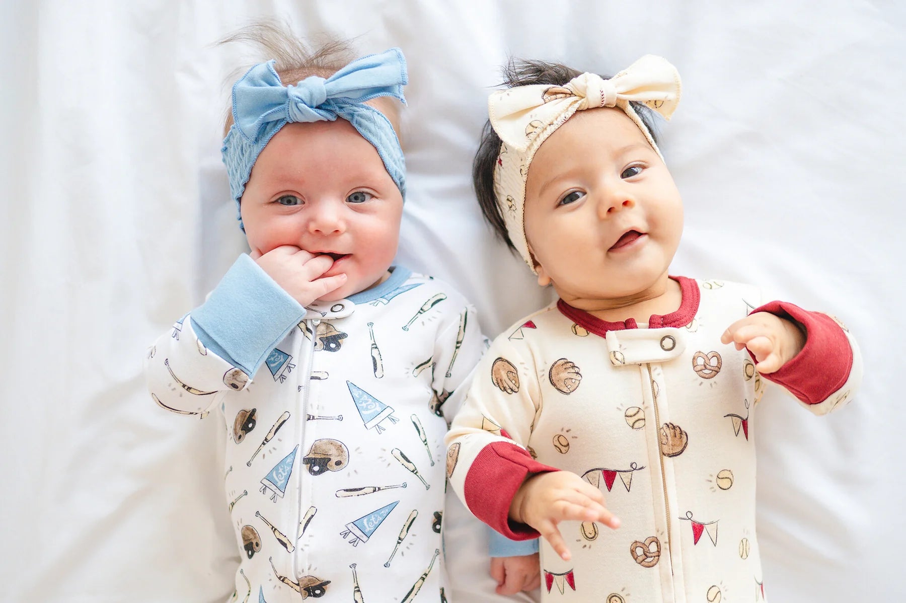 ORGANIC GAME DAY SMOCKED HEADBAND