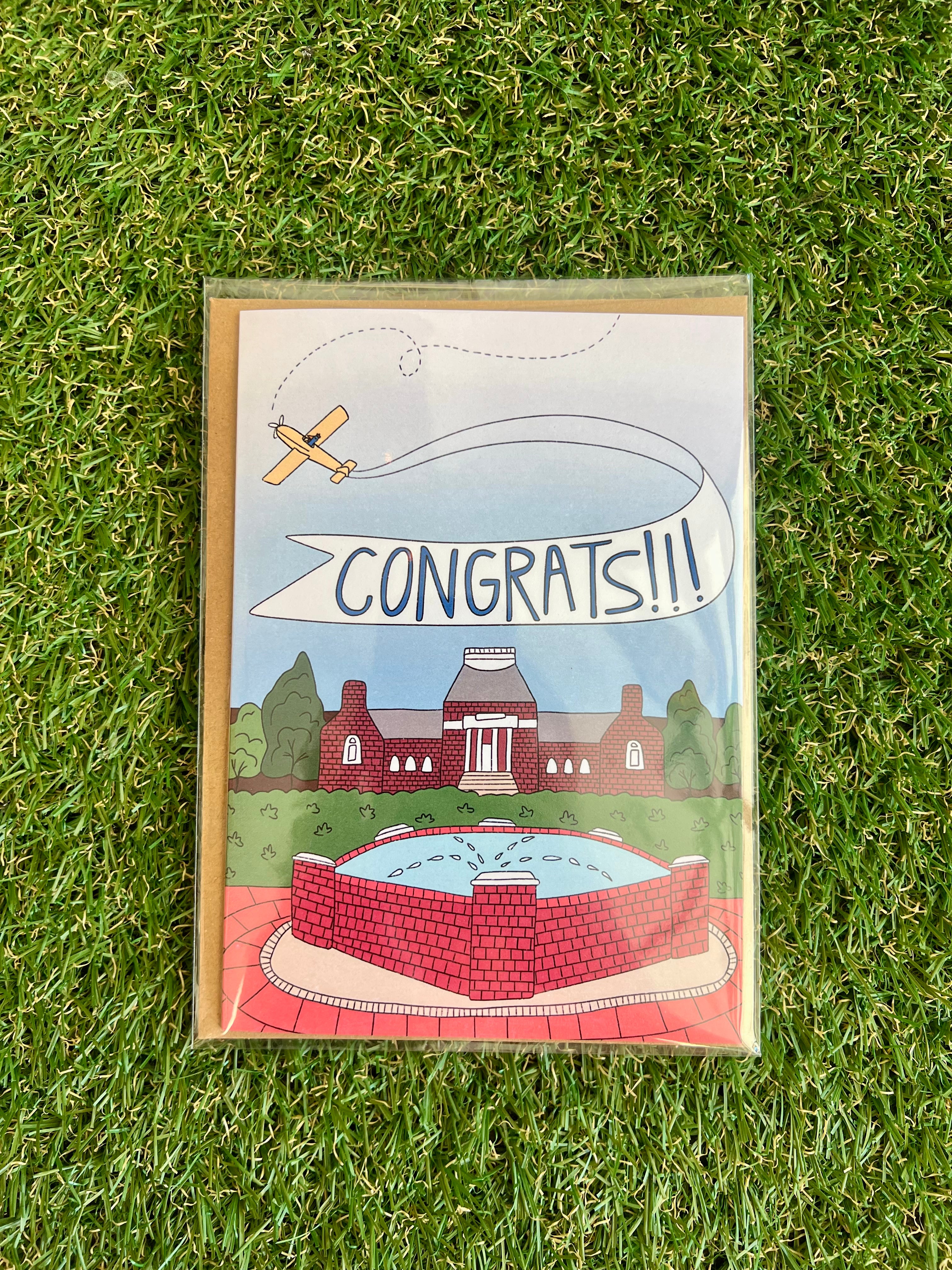 MEMORIAL HALL GREETING CARD