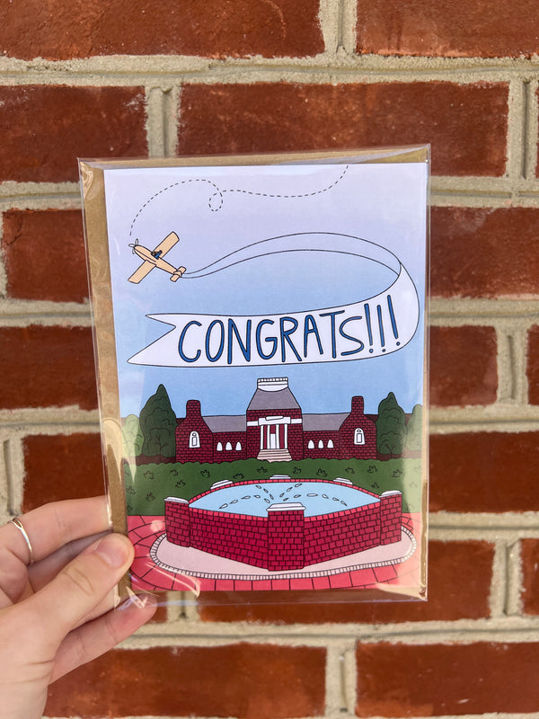 MEMORIAL HALL GREETING CARD