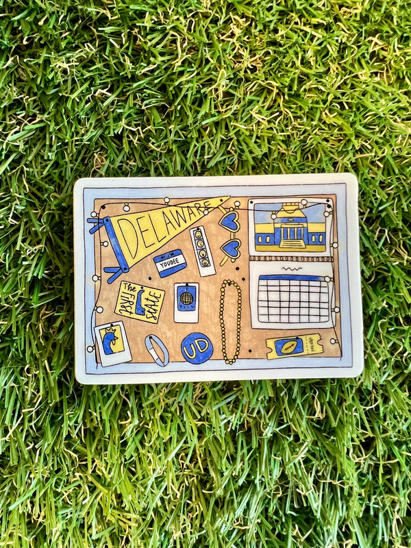 UD BULLETIN BOARD STICKER