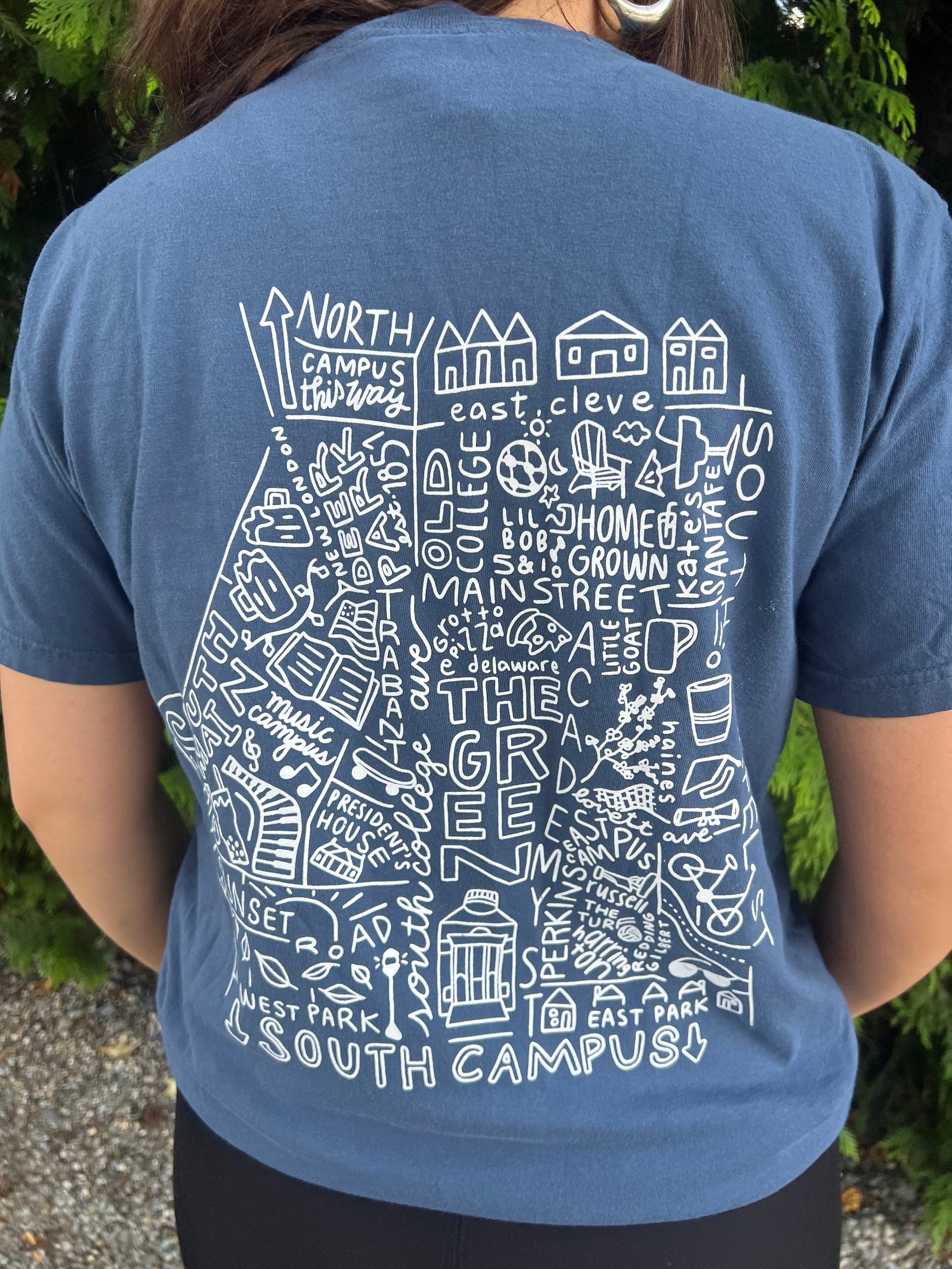 NEWARK MAP TEE