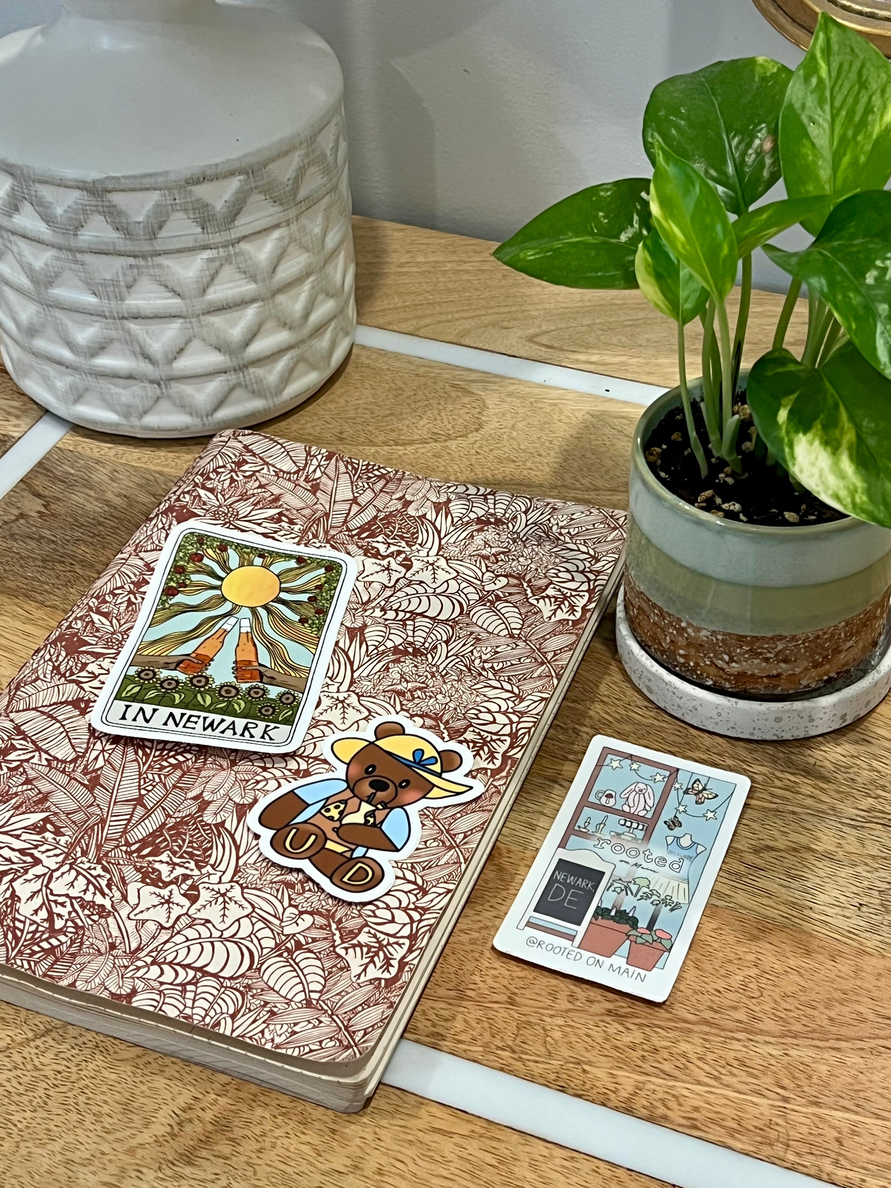 ROOTED ON MAIN STICKER
