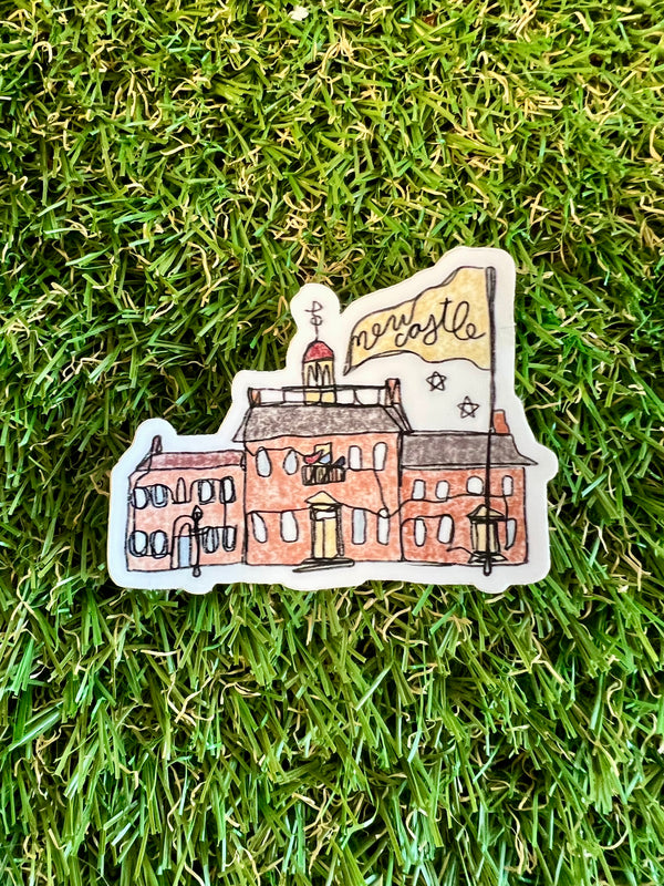 NEW CASTLE STICKER