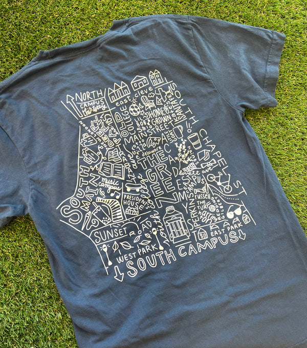 NEWARK MAP TEE
