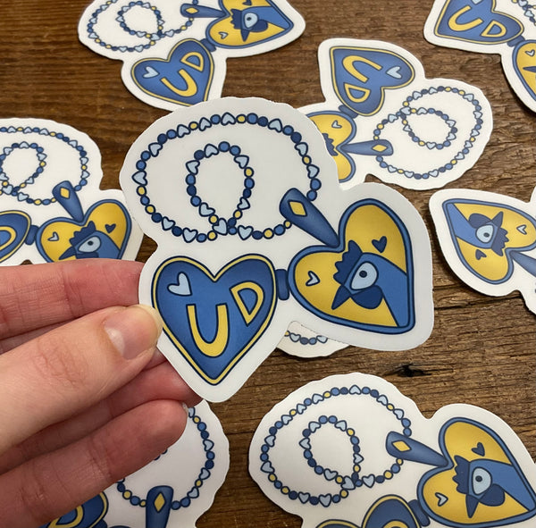 UD NECKLACE STICKER