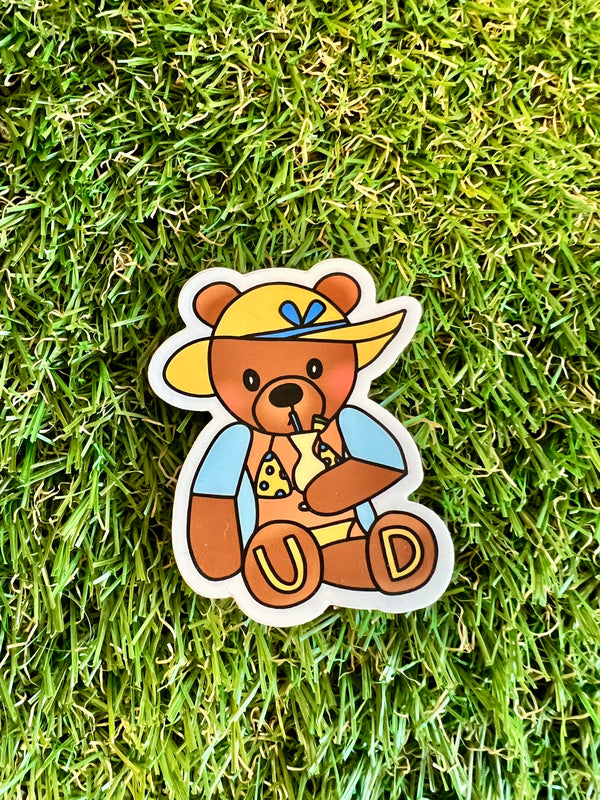 SUMMER UD BEAR STICKER