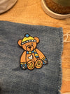UD TEDDY BEAR IRON-ON PATCH