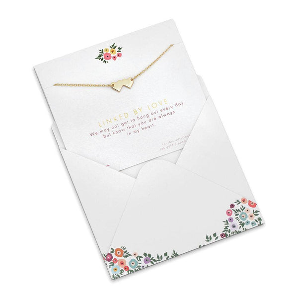 LINKED BY LOVE - NECKLACE & CARD