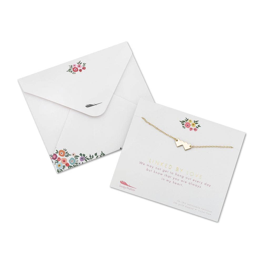 LINKED BY LOVE - NECKLACE & CARD