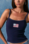 TANK TOP W/ AMERICAN FLAG