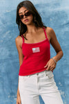 TANK TOP W/ AMERICAN FLAG
