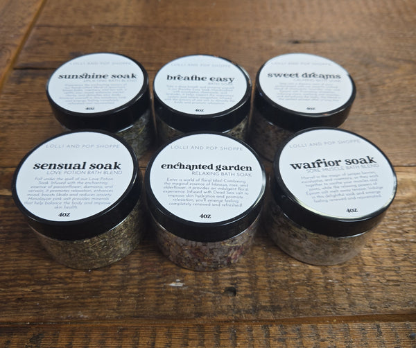 FLORAL BATH SOAKS