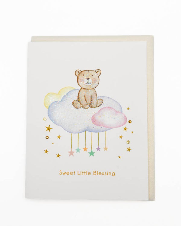 'SWEET LITTLE BLESSING' NEW BABT CARD