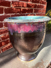 BLACK/TEAL WINE CHILLER/VASE CONTAINER L.V.