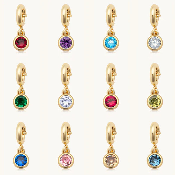 LWP BRACELET CHARMS BIRTHSTONES