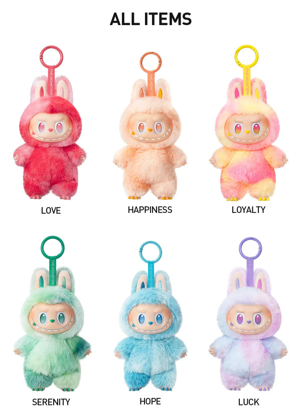LABUBU STYLE THE MONSTERS BIG INTO ENERGY BAG KEYCHAIN: BOX
