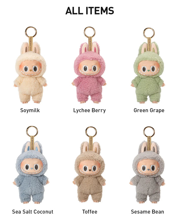 LABUBU STYLE THE MONSTERS EXCITING MACARONS BAG KEYCHAIN: BOX