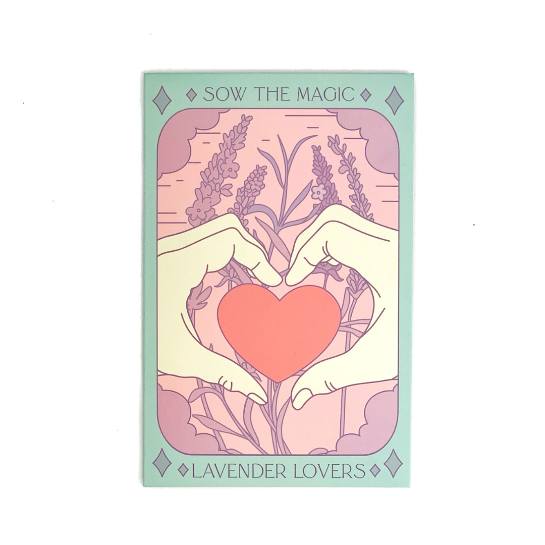 LAVENDER LOVERS TAROT GARDEN + GIFT SEED PACKET