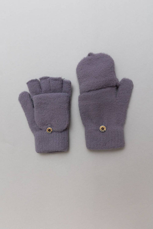 WINTER KNIT CONVERTIBLE FINGERLESS GLOVES