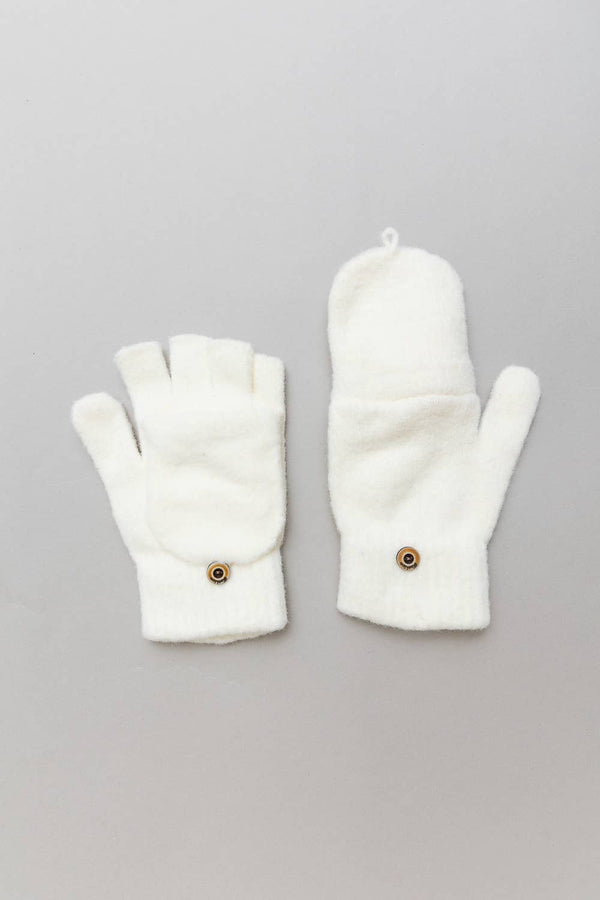 WINTER KNIT CONVERTIBLE FINGERLESS GLOVES