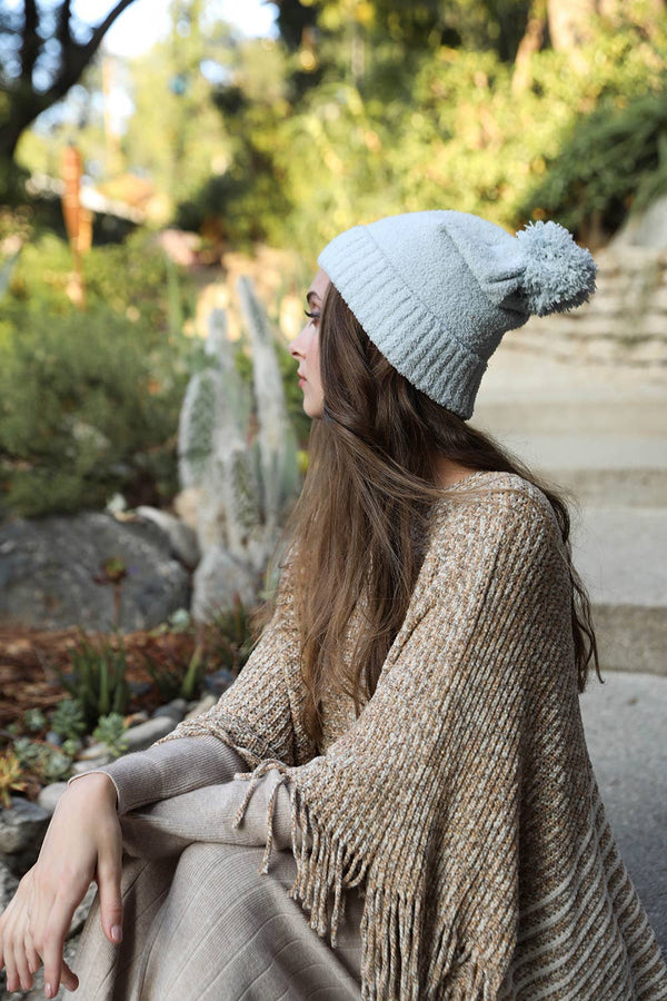 COZY BOUNCIE POM BEANIE