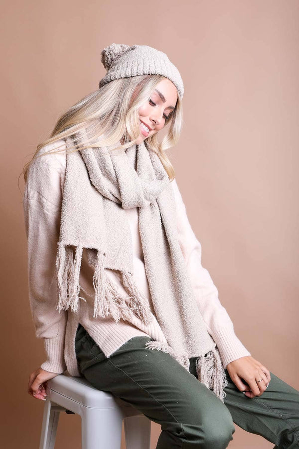 COZY BOUNCIE POM BEANIE