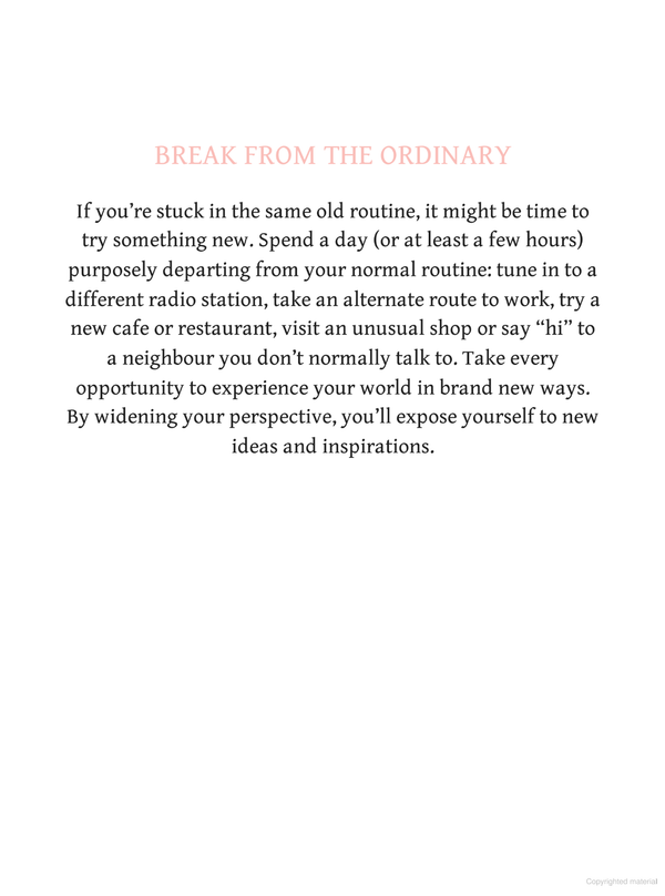 INSPIRATION FOR EVERY DAY BOOK