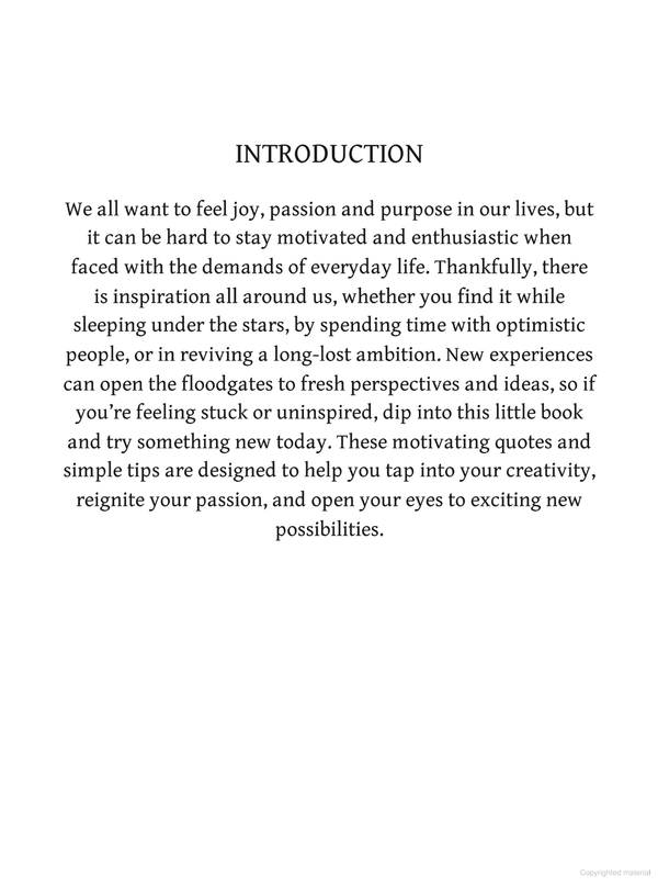 INSPIRATION FOR EVERY DAY BOOK