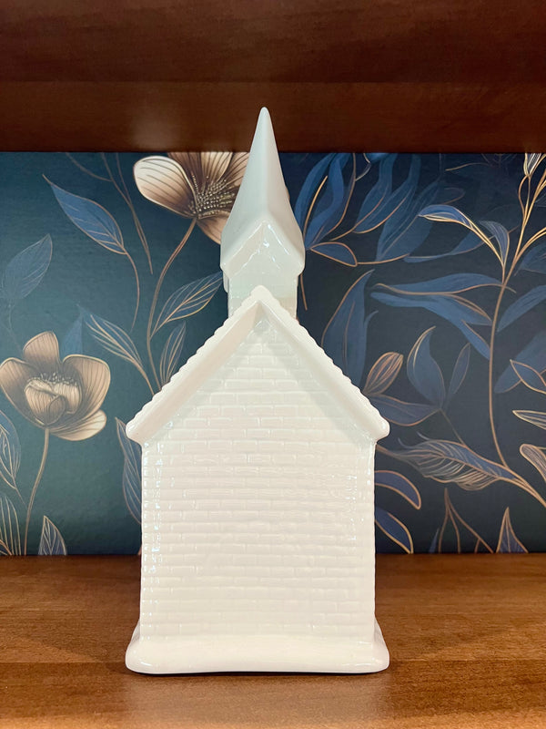 DOLOMITE LIGHT UP WHITE CHURCH DECOR