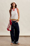 BABY TOMATOES SLEEVELESS KNIT TANK TOP
