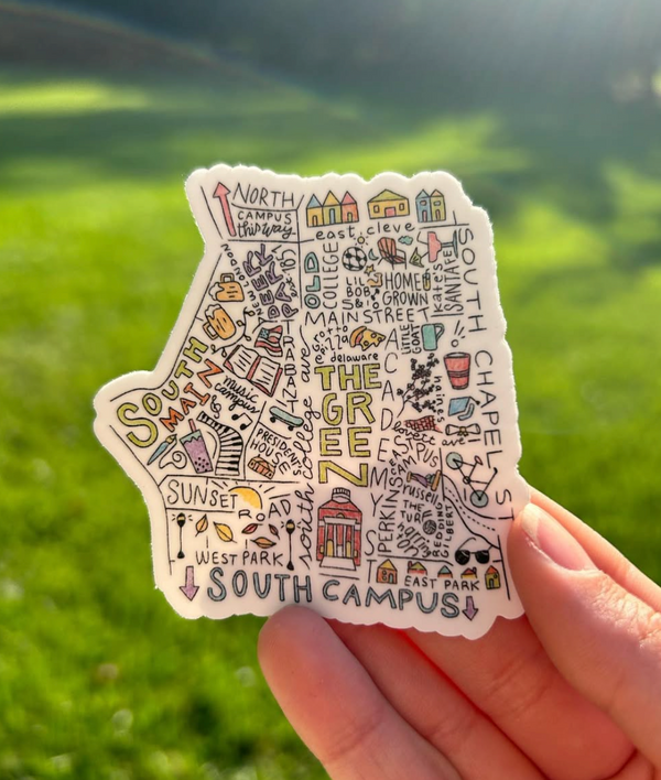 NEWARK MAP STICKER