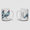 DELAWARE STATE BIRD BLUE HEN MUG