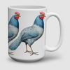 DELAWARE STATE BIRD BLUE HEN MUG