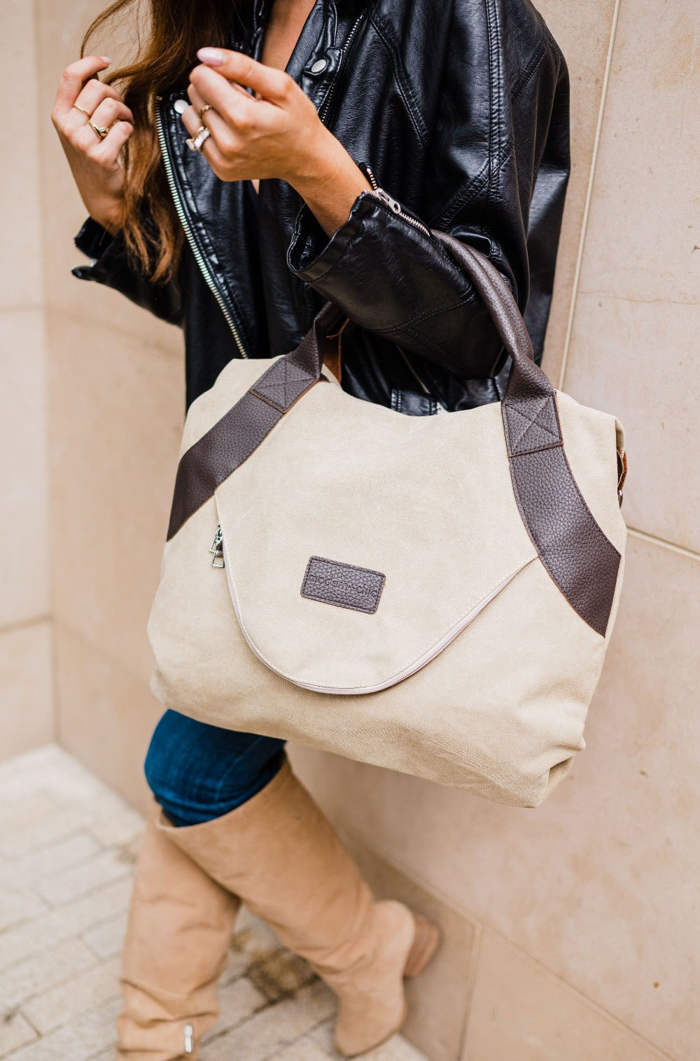 KINSLEY CANVAS BAG - FINAL SALE