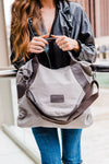 KINSLEY CANVAS BAG - FINAL SALE