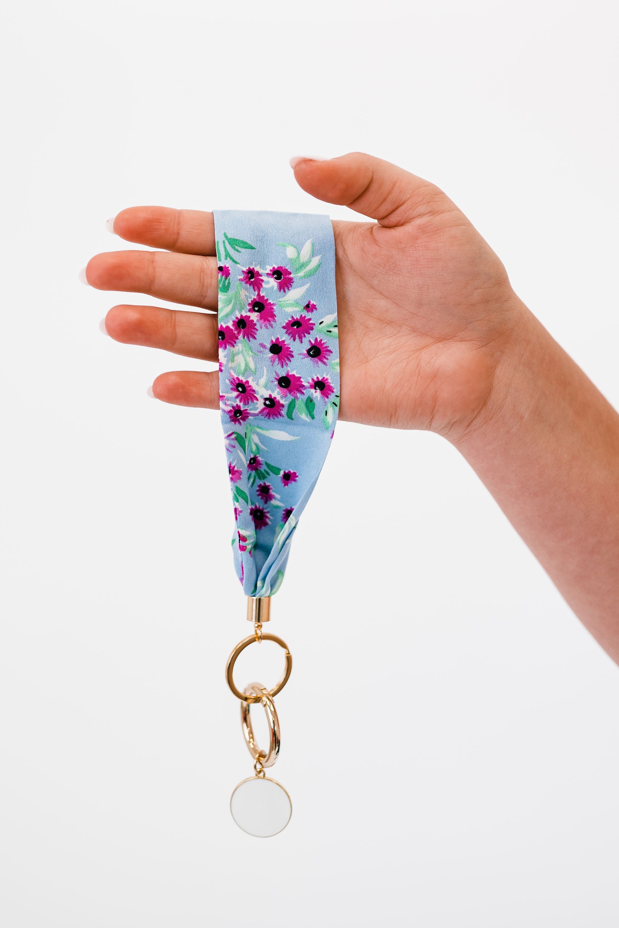 LUNA FABRIC KEYCHAIN - FINAL SALE