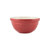 IN THE FOREST COLLECTION SIZE 30 HEDGEHOG HIXING BOWL, RED 8.25"