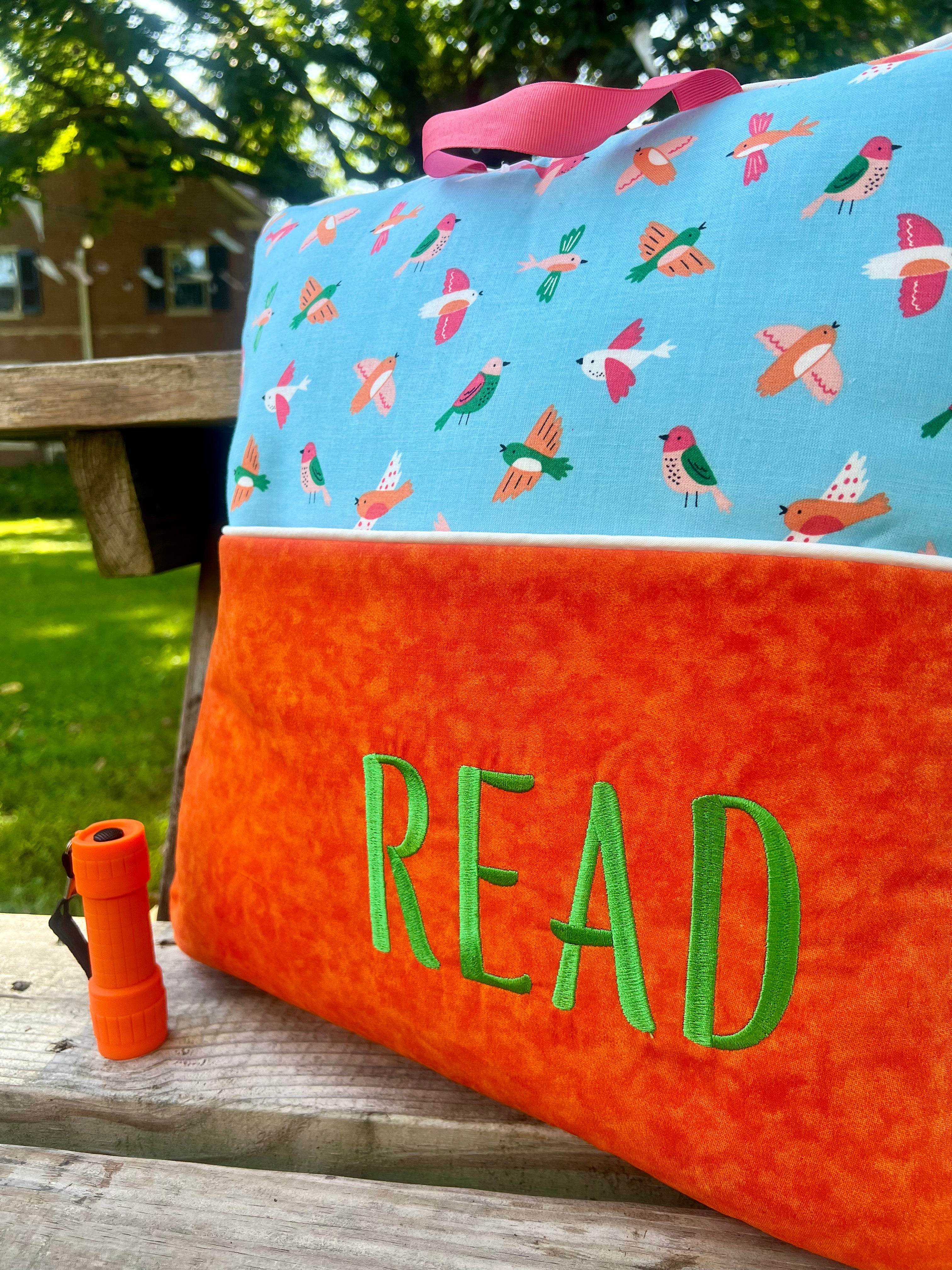 FLYING BIRDS JOURNEY PILLOW