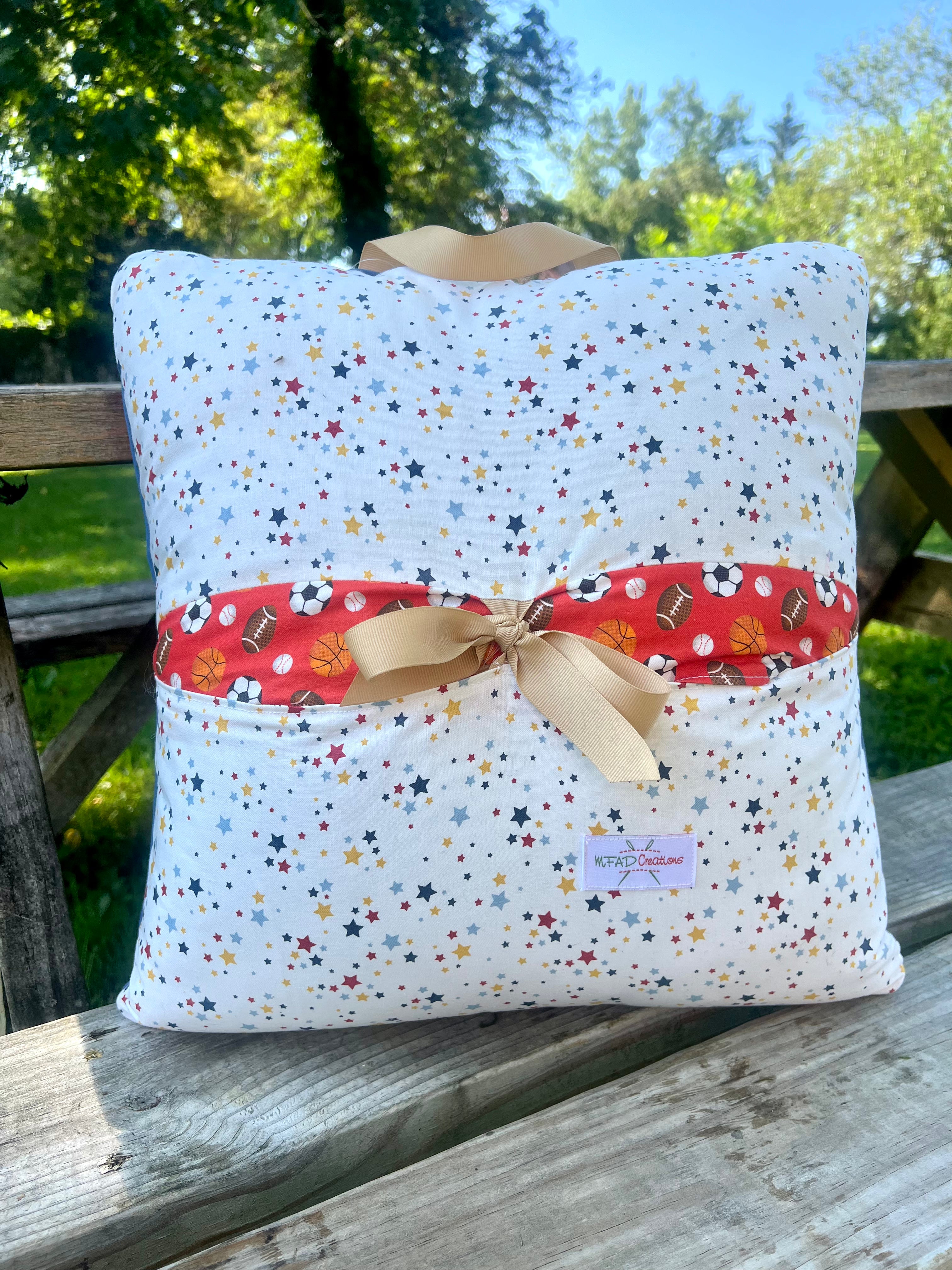 SPORTS JOURNEY PILLOW