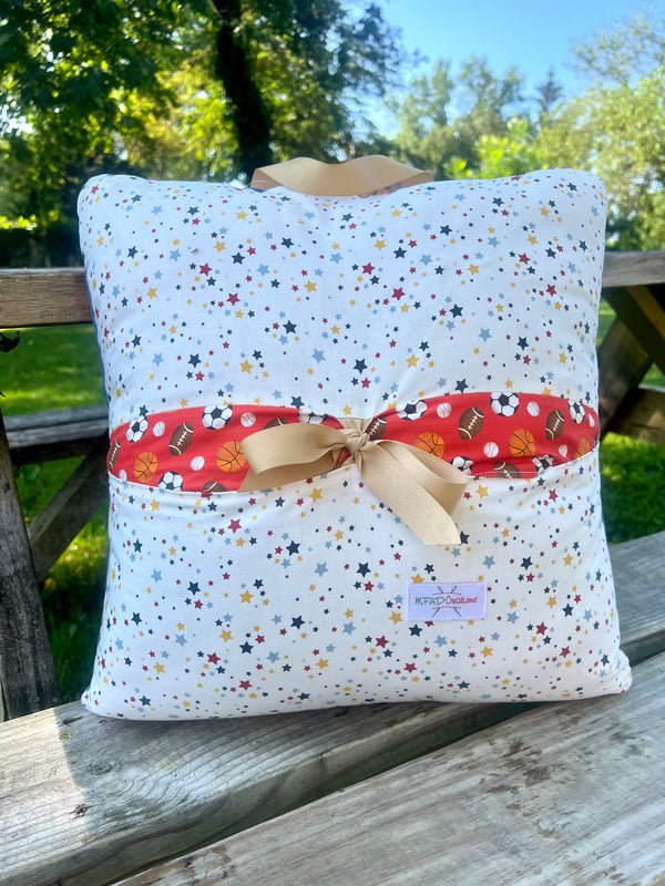 SPORTS JOURNEY PILLOW