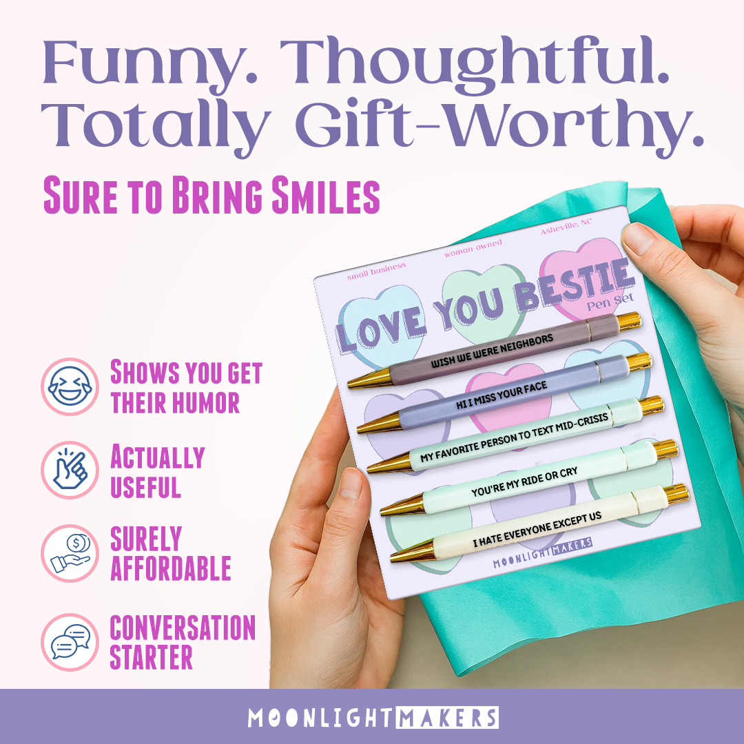 LOVE YOU BESTIE - PEN SET