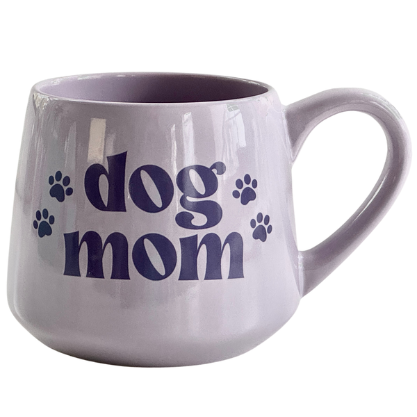 DOG MOM - 16OZ MUG - CUTE GIFT FOR DOG LOVER, DOG MOM